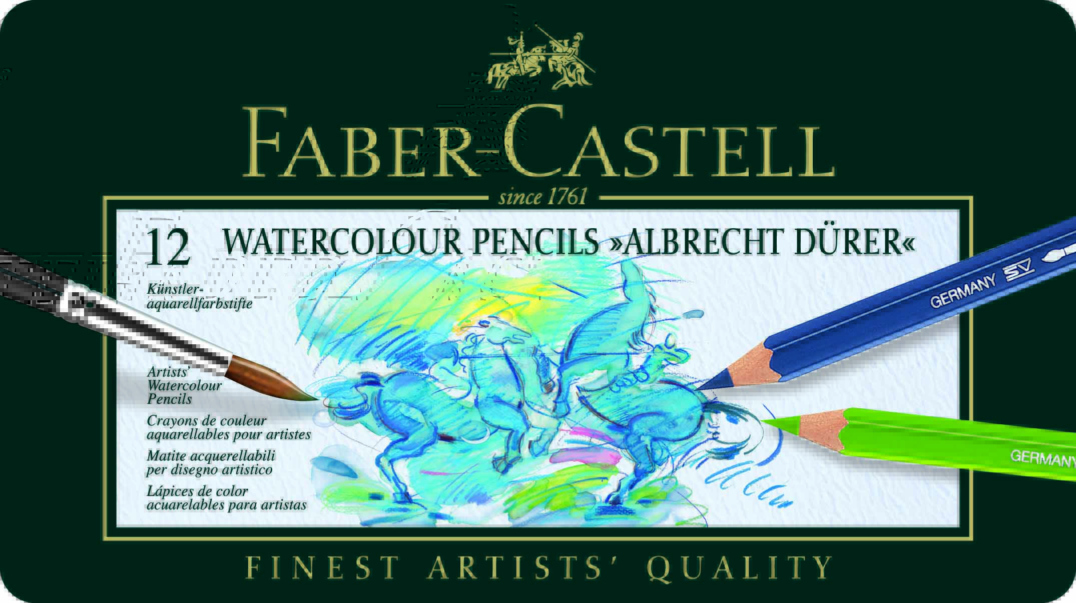 36 crayons couleurs Albrecht Dürer FABER CASTELL Réf : 117536