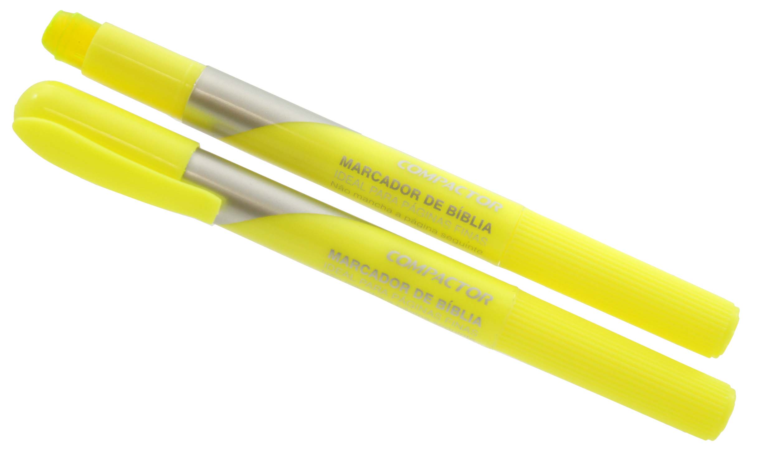 Marcador de Texto Gel para Bíblia Amarelo Compactor