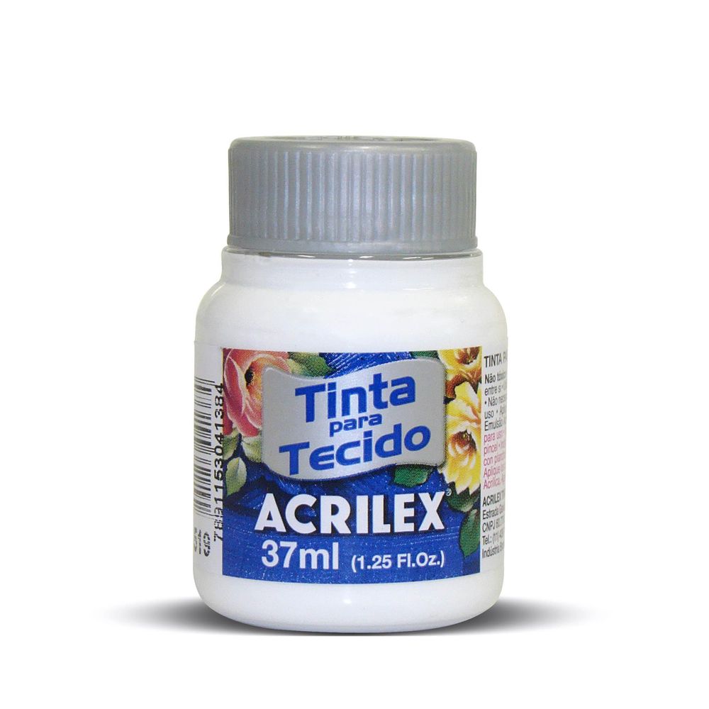 TINTA PARA TECIDO 37ML AVULSO ACRILEX - GrafittiArtes
