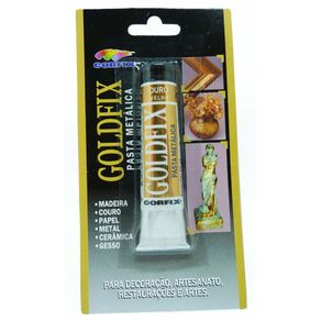 PASTA METÁLICA GOLDFIX 20ML AVULSO CORFIX - GrafittiArtes