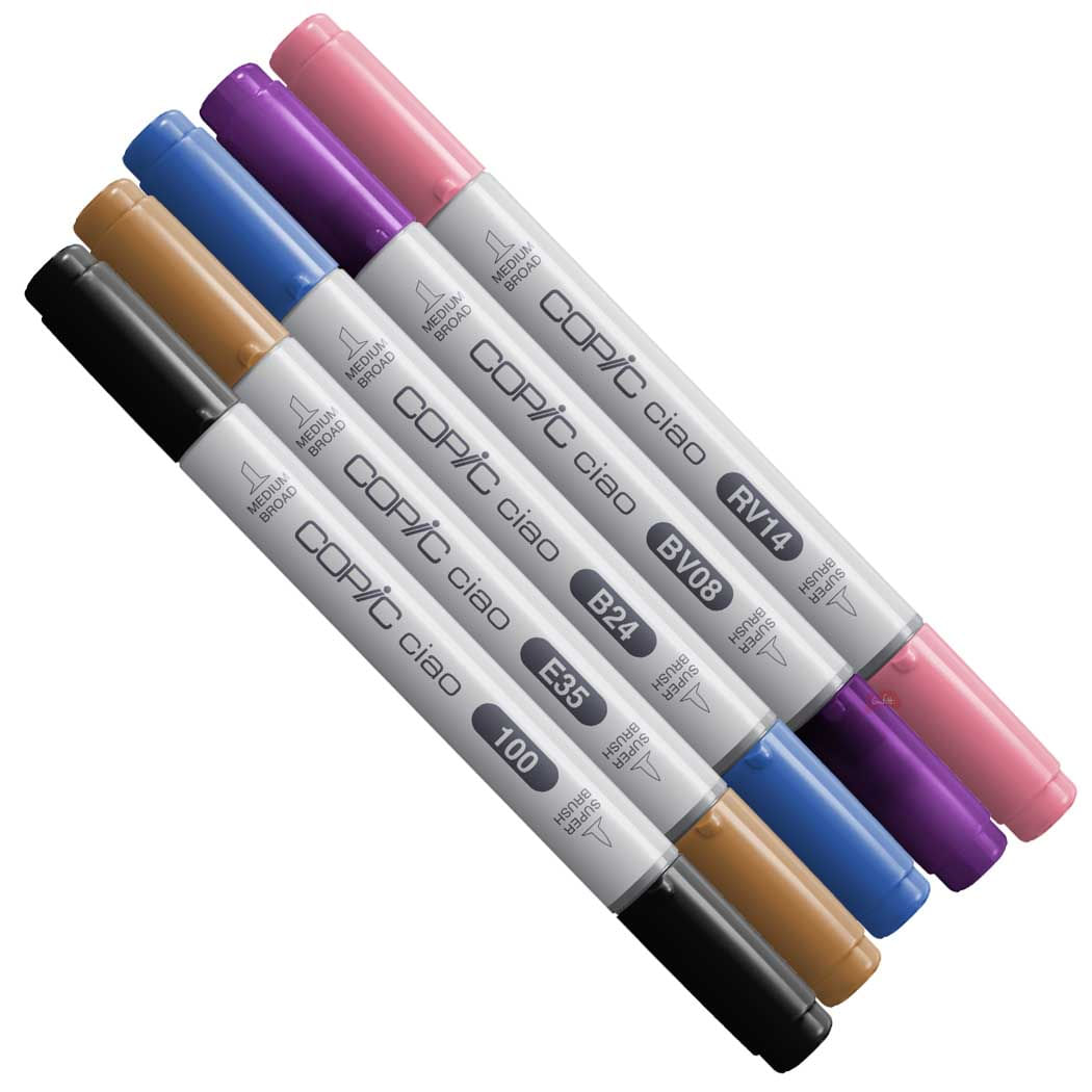 Lyra Aqua Brush Duo Marker - Blue Violet 037