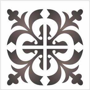 7898525729598_StencilOPA_STENCIL-10X10-1713-LADRILHO-MEDIEVAL_amostra
