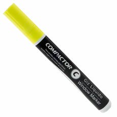 Marcador-Windows-Marker-Compactor-Giz-liquido-Amarelo