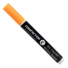 Marcador-Windows-Marker-Compactor-Giz-liquido-Laranja