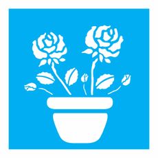 7898525722490_StencilOPA_STENCIL-14X14-1003-VASO-C-ROSAS_molde