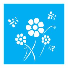 7898525722322_StencilOPA_STENCIL-14X14-0986-FLORES_molde