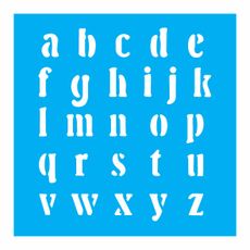 7898525722209_StencilOPA_STENCIL-14X14-0974-ALFABETO-II_molde